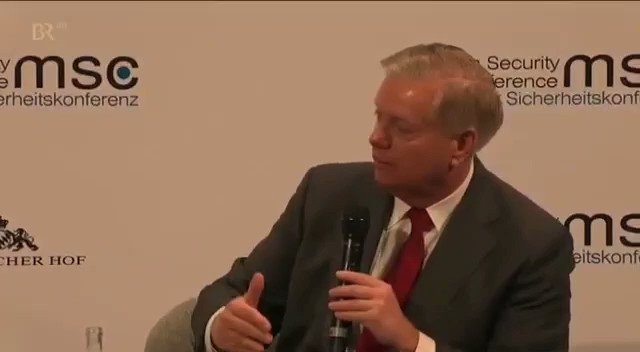 Watch: Response by Indian EAM @DrSJaishankar to US Senator @LindseyGrahamSC as he tries to rake Kashmir at #MSC2020; EAM's response, "Dont worry senator. One democracy will settle it, and you know which one!"