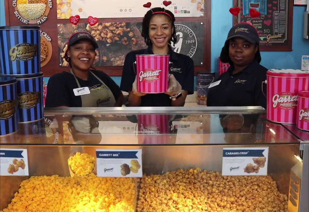 All you need is love…but a little (or a lot) of Garrett Mix never hurt. Happy Valentine’s Day to all of our Garrett fans who show us love every day of the year! #GarrettPopcorn #ValentinesDay