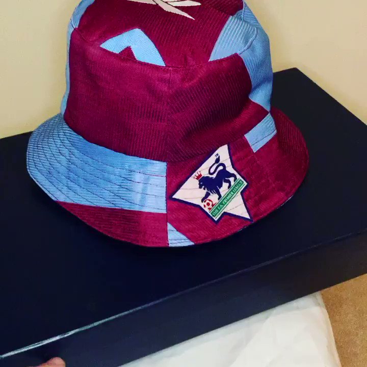 aston villa bucket hat