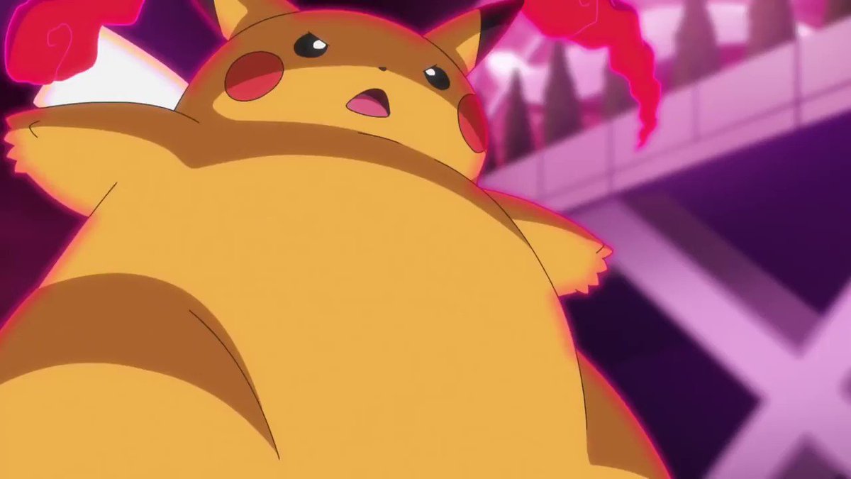 Please enjoy Gigantamax Pikachu using Quick Attack. 