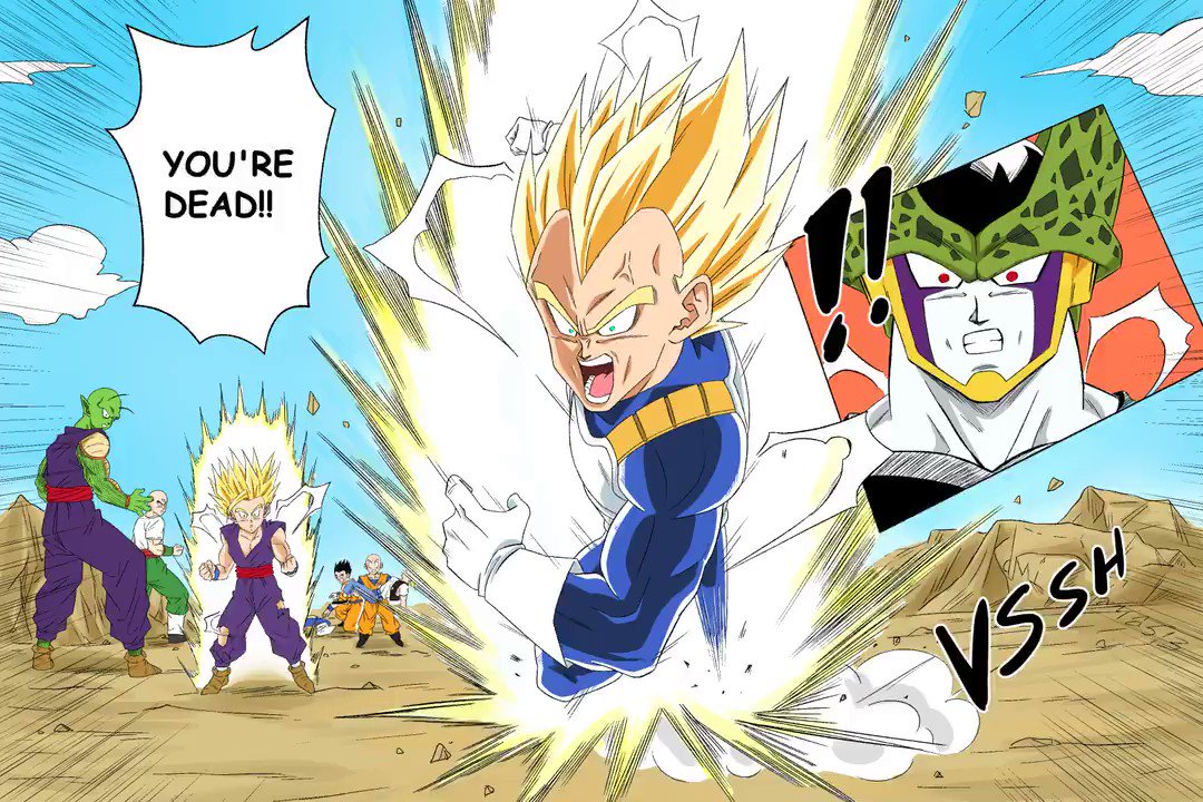 WHAT IF VEGETA went SUPER SAIYAN 2 against PERFECT CELL?