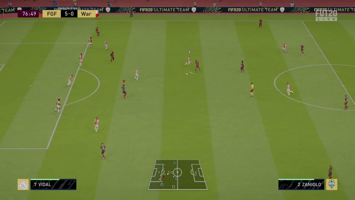 Aquele gol de falta seguido de calm down pro malandro saber contra quem ta jogando #UltimateTeam #FIFA20 #FlaGradim
