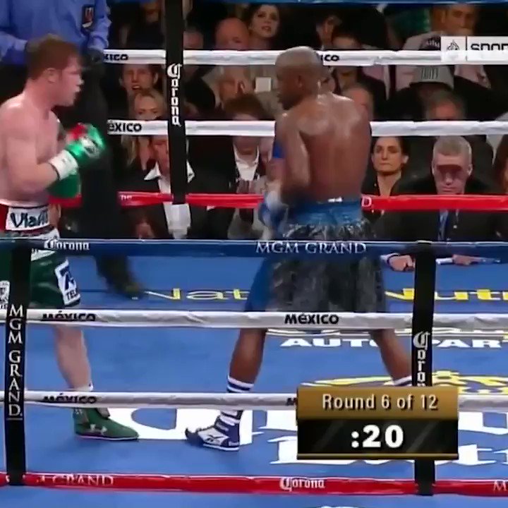Floyd Mayweather Jr. was once a KO artist but then adapted his style into a defensive fighter who never got tired of frustrating his opponents with his own patented guard/stance and great body movement to evade getting hit!
#WBC #CONQUEReverything #Boxing #CANTTOUCHTHIS