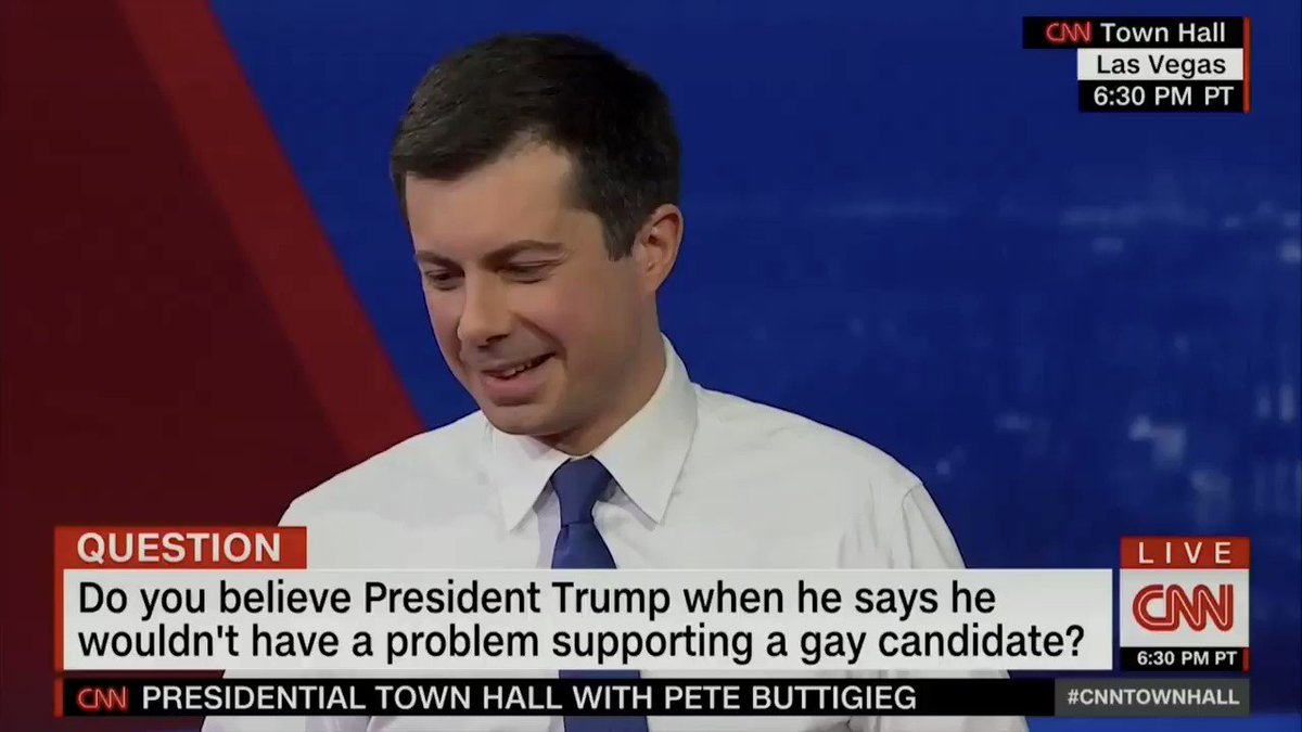@PeteButtigieg's photo on #CNNTownHall
