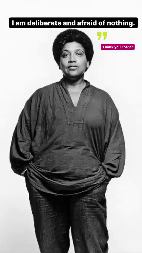Happy Birthday Audre Lorde 
