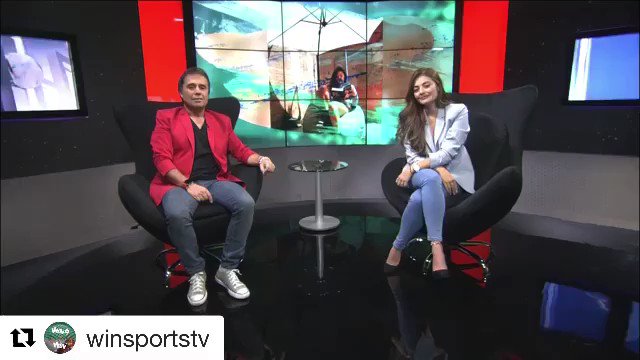 Hoy @yurivargask formidable actriz llena de historias y muchas cosas que contar, invitada a @AccesoWIN 11 P.M. @winsportstv