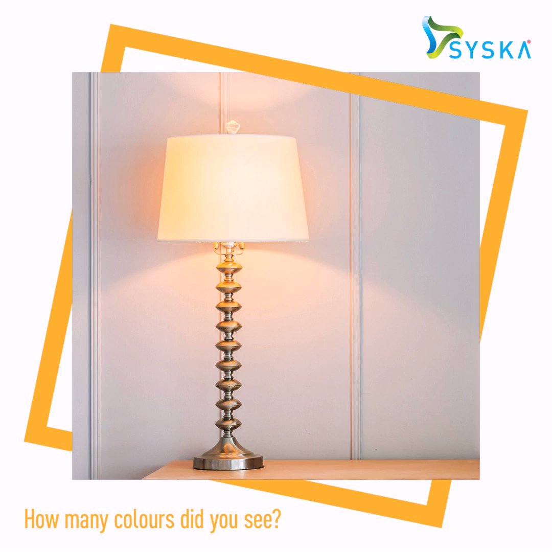 Paint us a picture. Tell us how many colours you see for a chance to win our giveaway! Here are the rules:
- Follow @Syska_LED on Facebook, Twitter and Instagram
- Comment on all 3 @Syska_LED contest posts using #GameOfLights
- Tag 3 friends and invite them to participate