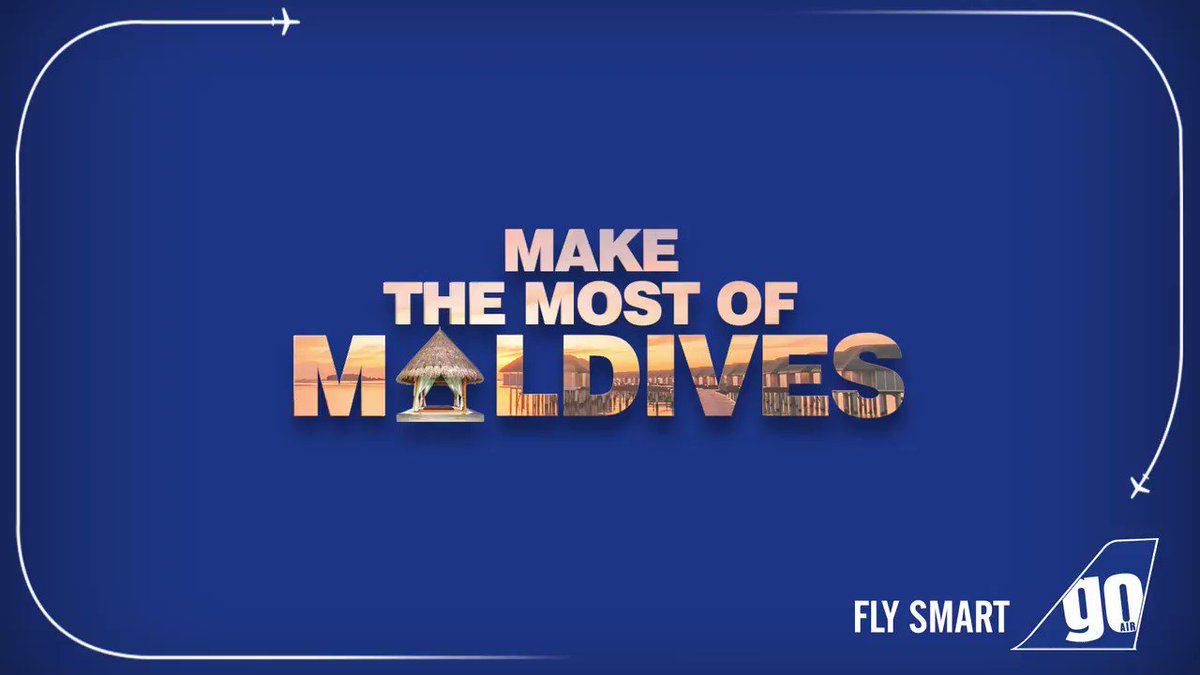 Weekend getaway? Shell yeah! 🌊✈Look no more! Fly Smart with our non-stop flights to Malé, #Maldives from #Mumbai, #Delhi, and #Bengaluru!Book now- http://bit.ly/2P93kJG