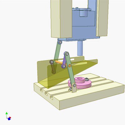 Mechanism for Catching Workpieces in Presses