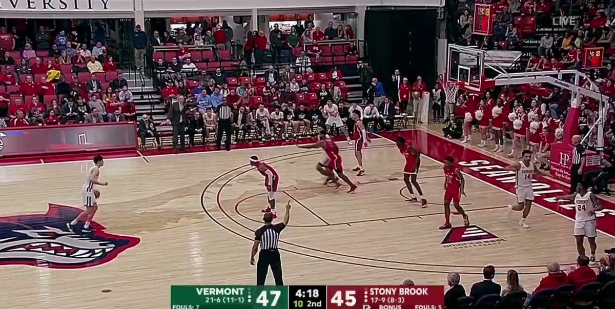 Duncan 👌📺 ESPNU#AEHoops | @UVMmbb