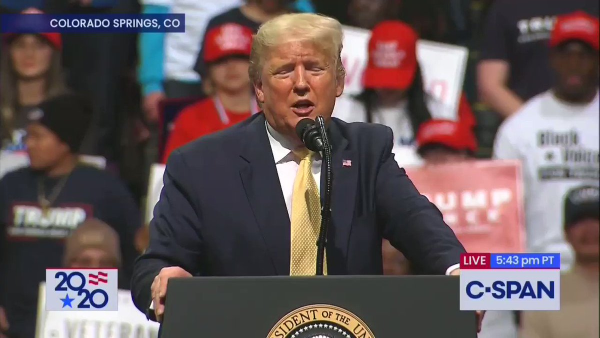 “President Obama 28 times he said: Keep your doctor, keep your plan. Keep your doctor, keep your plan. Keep your doctor, keep your plan. It was a lie. We should impeach him. Impeach Obama. Get him out of office,” Trump last night.
Who wants to tell him?