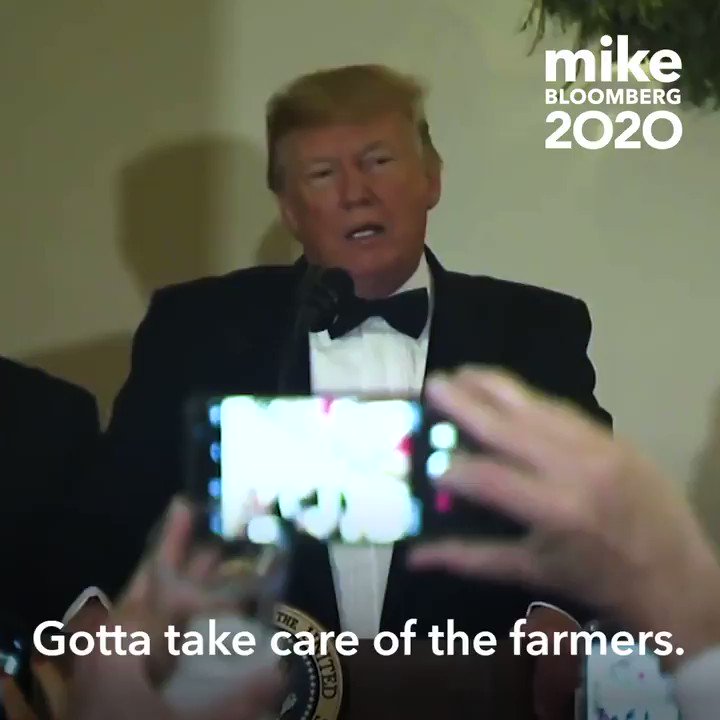 Trump said he was protecting our farmers. So let’s see what’s he’s done:
-Average farm income at near 15-year low
-Farm bankruptcies at 8-year high
-US Farm debt at all-time high
-Lost 10% of Wisconsin dairy farms
-Tariffs cost pig farmers $1.5B a year
Nice work, Donald. https://twitter.com/realDonaldTrump/status/1230875946334318593 …