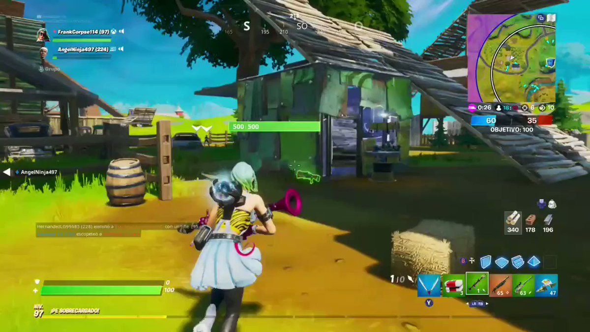 Un 180 Trick Shot jajaja no es cierto, soy un manco publicando jugadas que me gustan, está fue hace poco. Soy malo pero a veces tengo suerte xD.
#XboxOne #Gamer #Fortnite #Streamer #Twitch #GamerBoy #ClipOfTheDay #Epic #EpicGame
Follow me in Twitch:
http://www.twitch.tv/frankcorpse23
