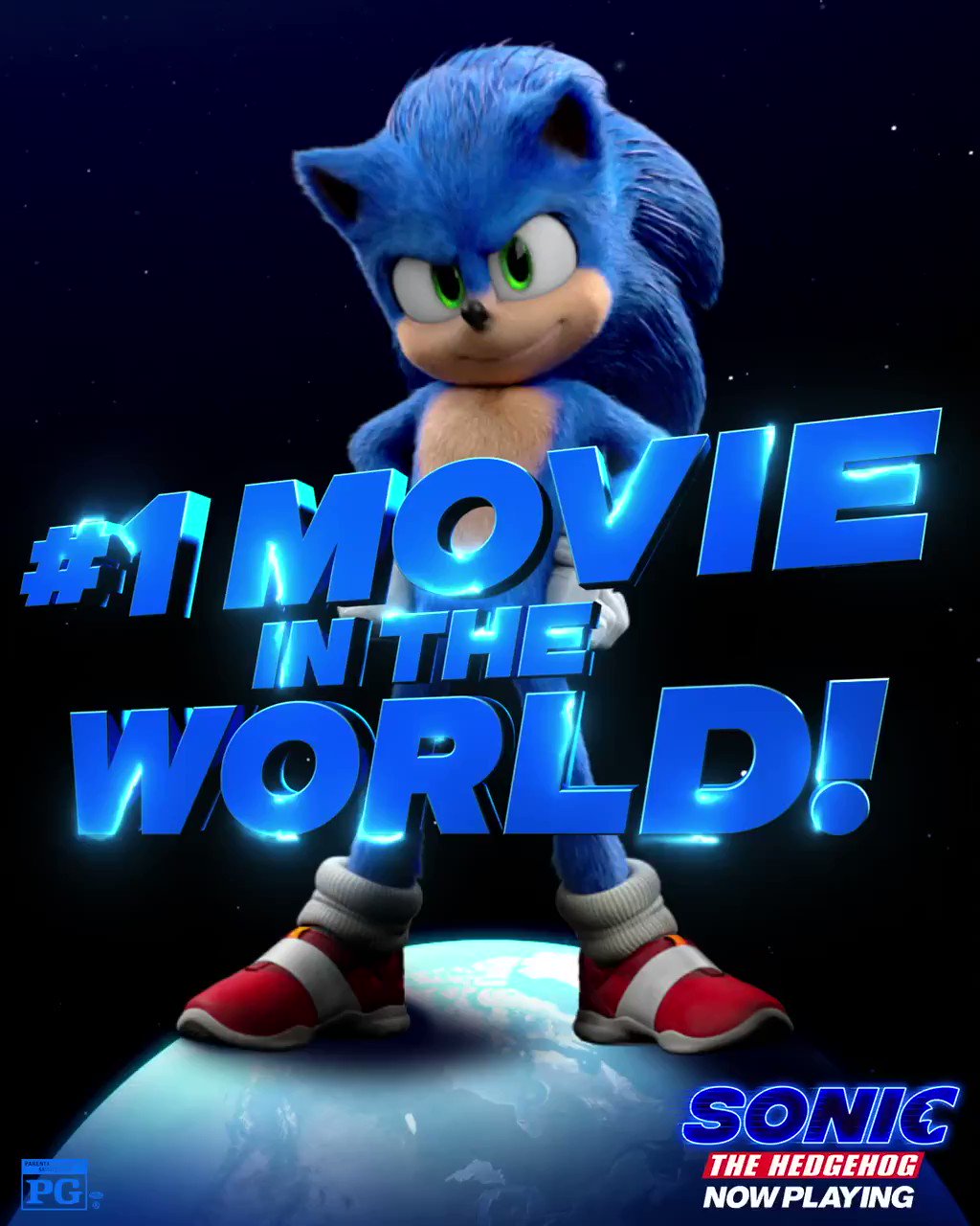 Sonic The Hedgehog Movie 1 Poster