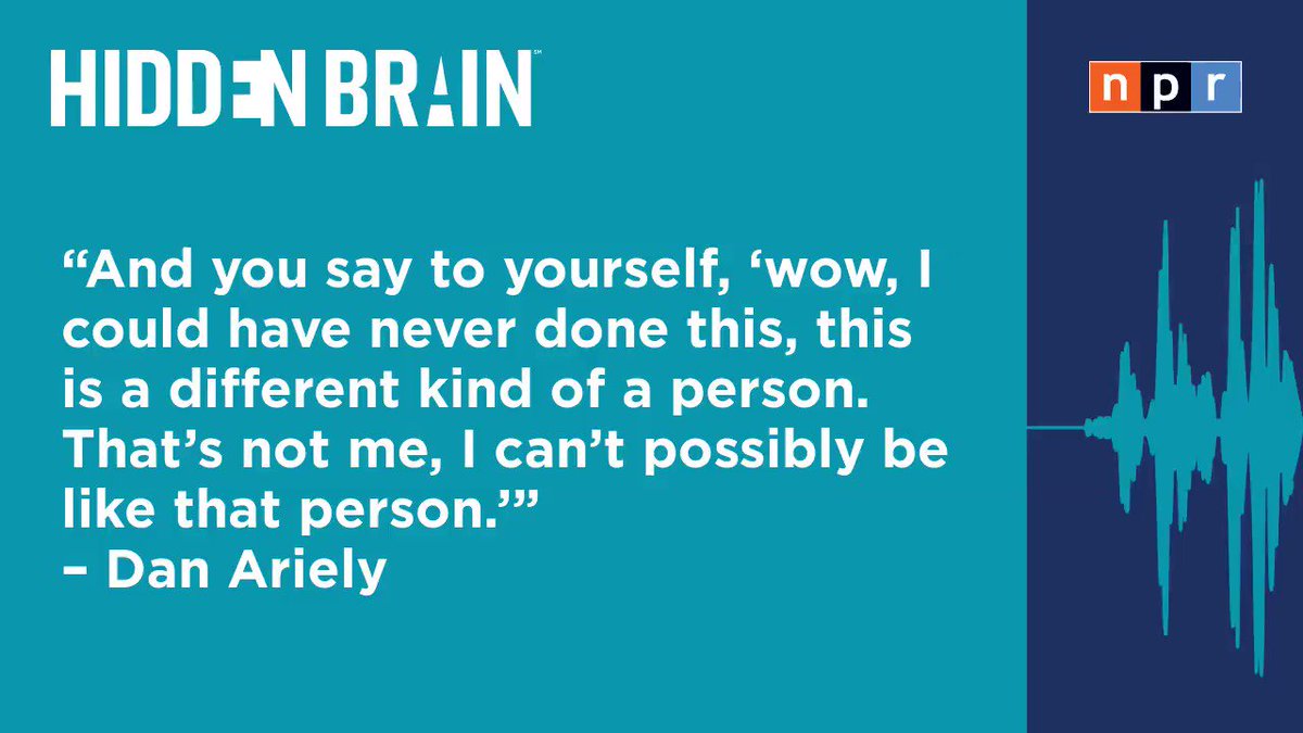 How do epic liars justify their actions? @danariely says it's not as hard as you think.🔊https://n.pr/2P4M2x0