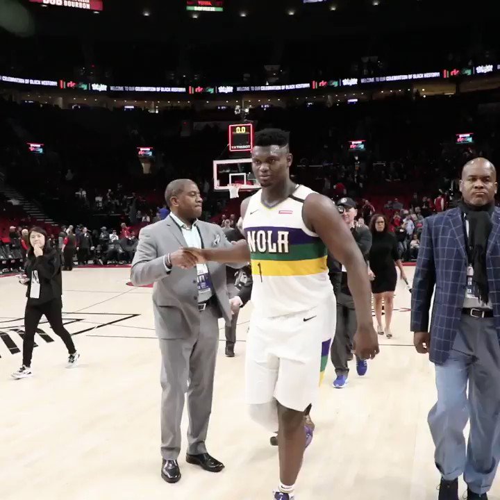 New Orleans Pelicans (@PelicansNBA) on Twitter photo 22/02/2020 06:29:10 Leaving with the dub πβοΈ Leaving with the dub πβοΈ