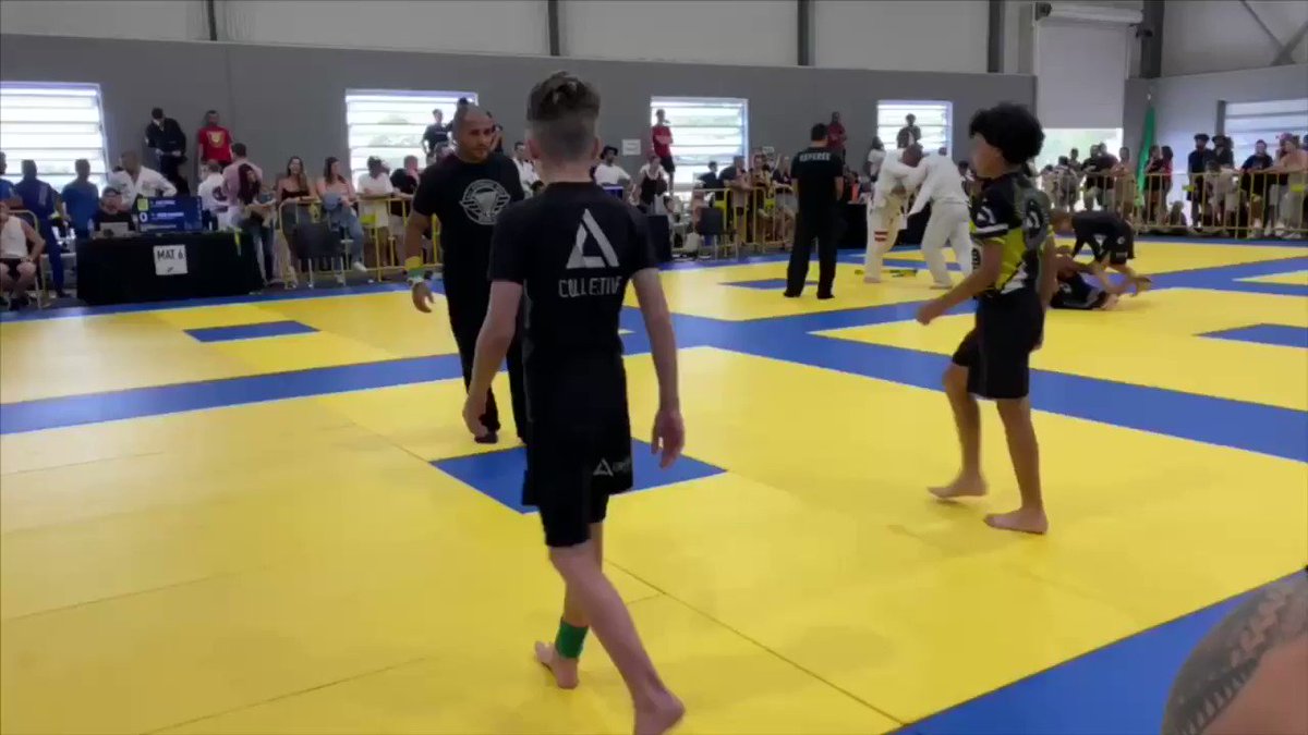 John Wayne Parr - My 11yo son Jesse James went in his first ever no gi bjj competition yesterday scoring two rear naked chokes to take gold medal 🥇. Thank you to @djabjj, @danielsclevy, @marilennert and everyone at @collectivemartialarts for all your help training my fam 🙏🏻❤️.