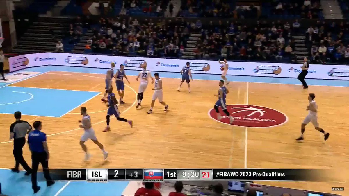 😱 Tryggvi Hlinason (@BasketZaragoza), INTRATABLE con Islandia
2️⃣7️⃣ puntos
1️⃣7️⃣ rebotes
8️⃣ tapones
🎥 vía @FIBAWC