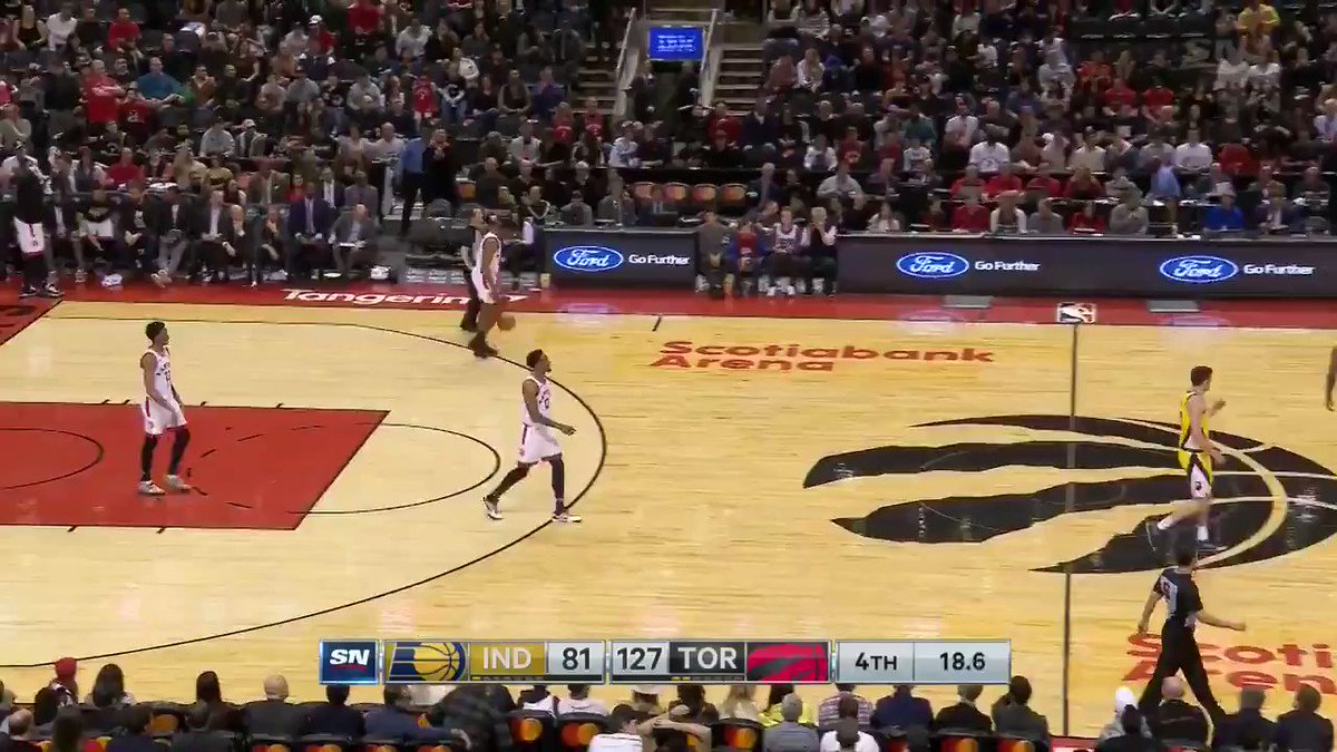 The largest margin of victory in franchise history for the defending @NBA champions, the @Raptors. 👏