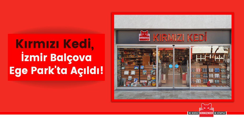 kirmizi kedi yayinevi on twitter kirmizi kedi izmir balcova ege park ta acildi nekedisiznekitapsiz kirmizikedibalcovada kirmizikedi