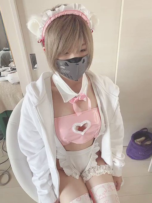コスプレイヤーうしじまいい肉のTwitterエロ動画12