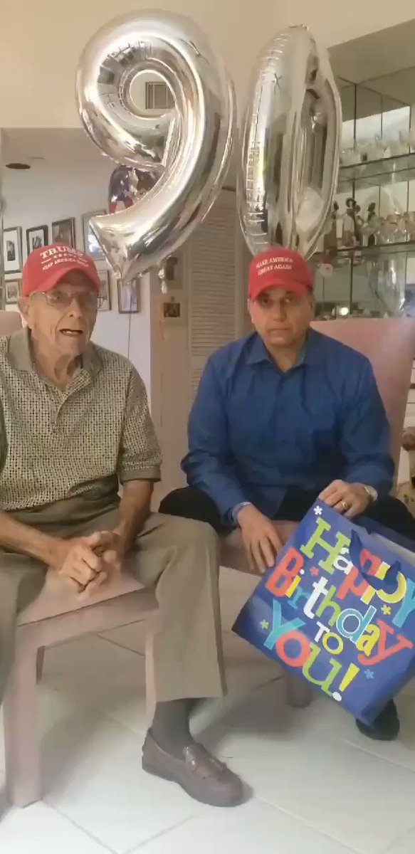 My 90 year young veteran Dad says why @BernieSanders is dangerous and why he's voting for @realDonaldTrump