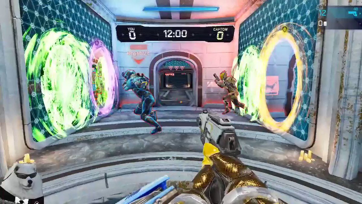 Splitgate: Arena Warfare (@Splitgate) on Twitter photo 25/02/2020 17:39:13 When mom says she'll make 🍕pizza rolls🍕 after you run through 1000 portals. Happy #MemeMonday! When mom says she'll make 🍕pizza rolls🍕 after you run through 1000 portals. Happy #MemeMonday!