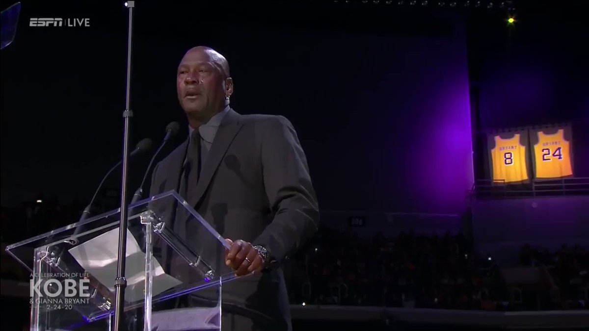 ContentNBA (@ContentNBA) on Twitter photo 24/02/2020 20:14:32 'As I got to know him, I wanted to be the best big brother that I could be” - MJ on Kobe Chills. 'As I got to know him, I wanted to be the best big brother that I could be” - MJ on Kobe Chills.