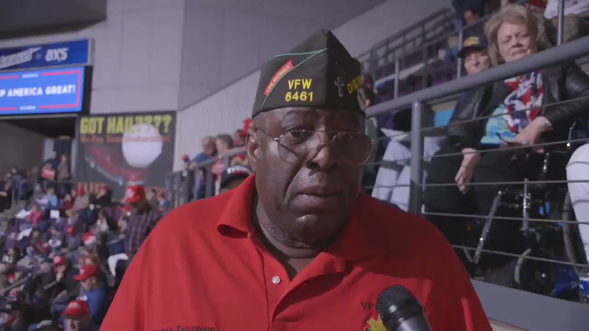 Kayleigh McEnany (@kayleighmcenany) on Twitter photo 2020-02-24 23:28:56 “I’m with a veterans’ group that meets every 2nd Thursday at IHOP & there’s at least 30 veterans there — most of them from Vietnam,” Ronnie said “They’ve waited years to get their disability & now since @realDonaldTrump is in office, things are flowing better!” Via @AbateMedia “I’m with a veterans’ group that meets every 2nd Thursday at IHOP & there’s at least 30 veterans there — most of them from Vietnam,” Ronnie said “They’ve waited years to get their disability & now since @realDonaldTrump is in office, things are flowing better!” Via @AbateMedia