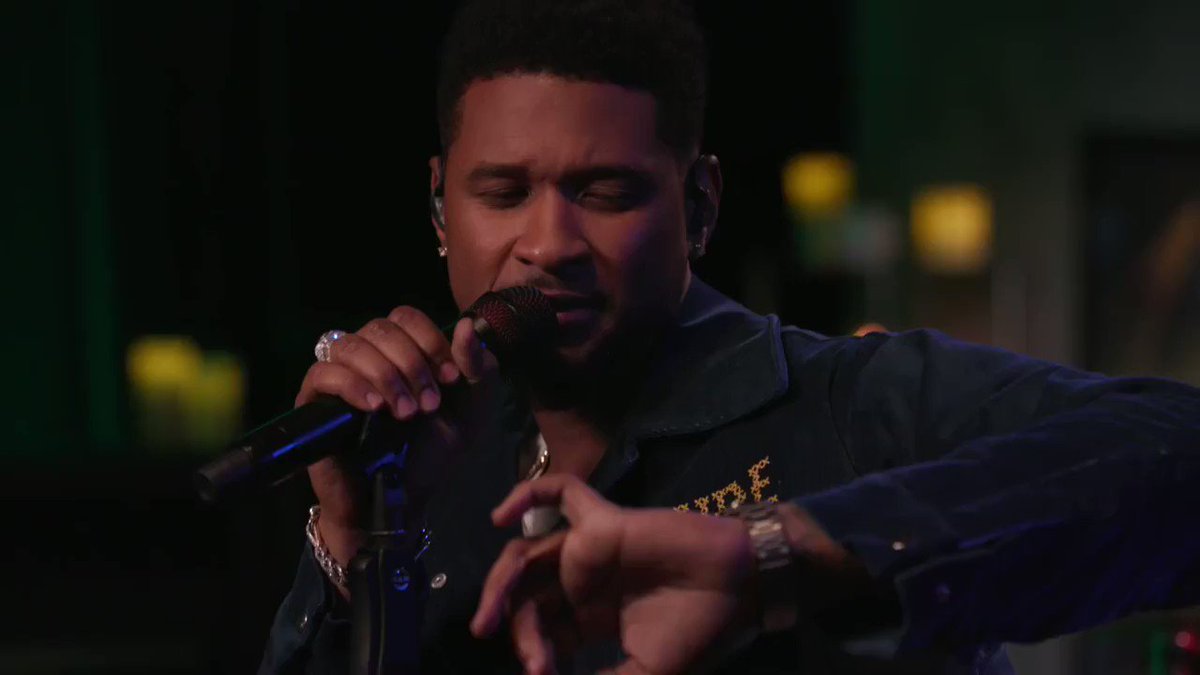 Usher performing 'Nice & Slow' on the 22nd anniversary of it becoming his first #1 single on the Billboard Hot 100.