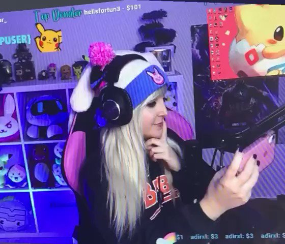 Livw now on #twitch playing #Overwatch , new event*-* join the stream 💜 #gamer #overwatchevent #streamer #StreamingLive
https://www.twitch.tv/imrainbowqueen