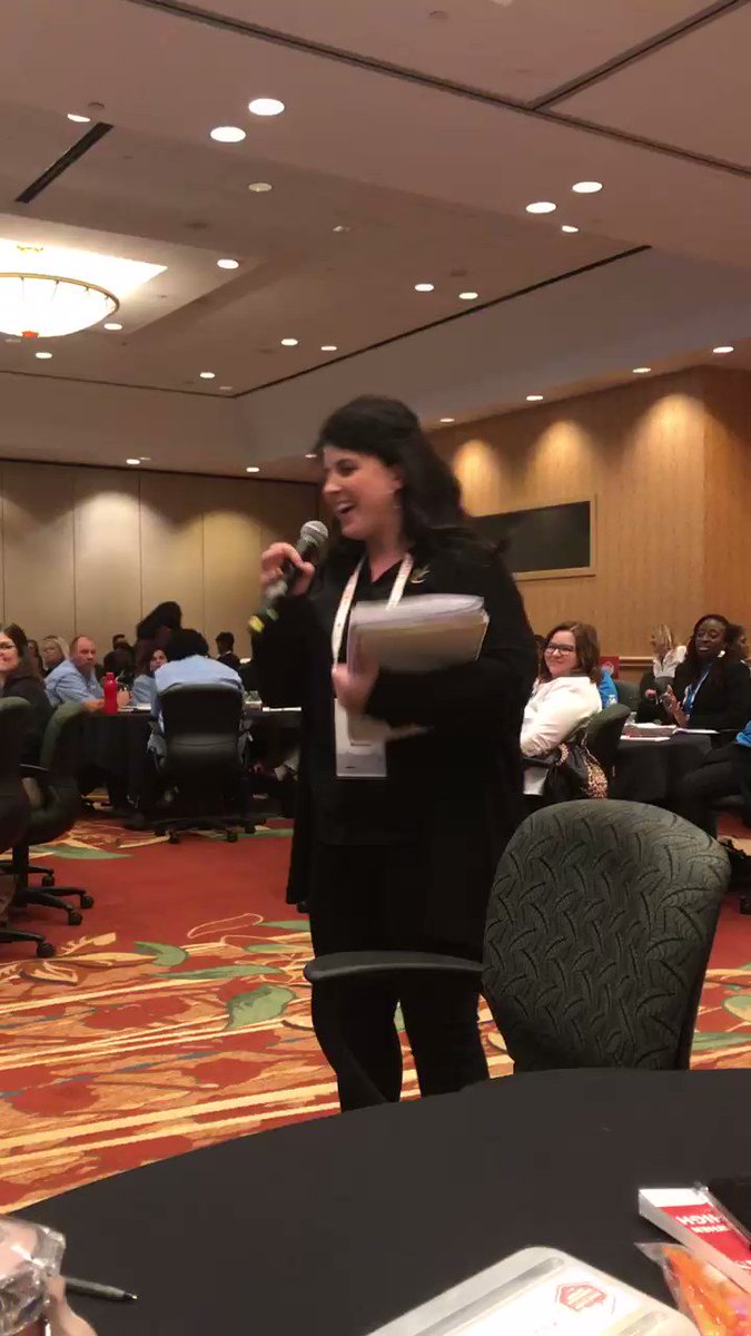 Amie Griffin shares her theory of action for K.B. Sutton!! #bcls60 #GLISI @GLISI @KBSknights @monroe_schools