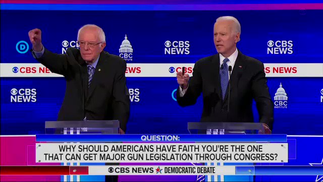 According to Joe Biden, half of America's population has been killed by a gun since 2007.
#DemDebate