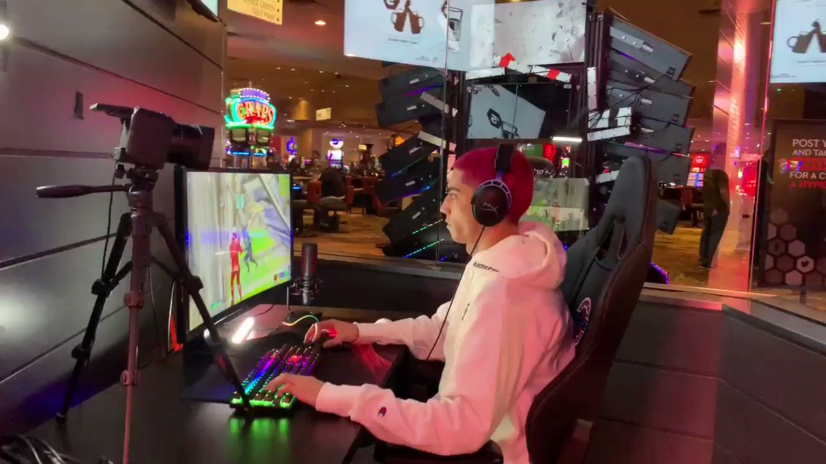 HyperX Esports Arena Las Vegas (@HyperXESALV) on Twitter photo 26/02/2020 02:42:06 Hi @OGFaZeCLipZ ๐๐ฝ #HyperXESALV #StreamerBooth Hi @OGFaZeCLipZ ๐๐ฝ #HyperXESALV #StreamerBooth