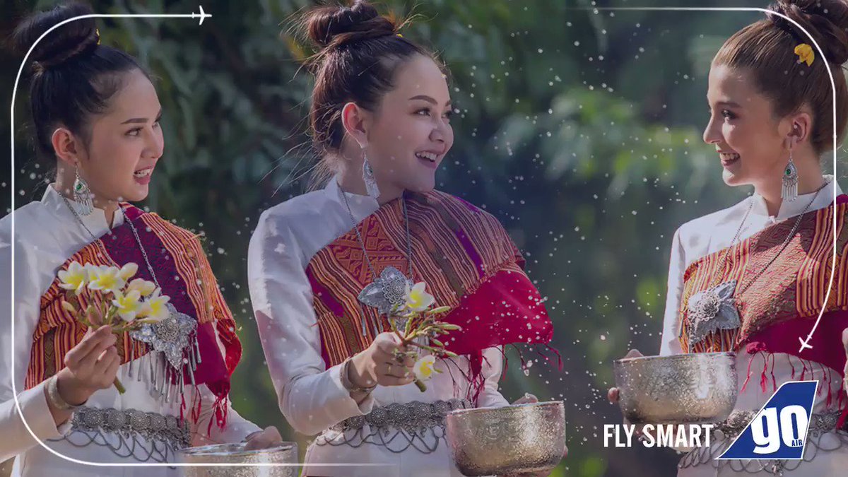 Songkran- Thai New Year is on its way! 🤩Celebrate the biggest water festival and experience an array of processions and traditional food with our non-stop flights to #Bangkok and #Phuket.✈Book now - http://bit.ly/2vfPwWQ