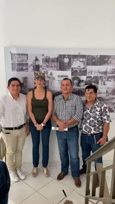 Nos reunimos con concejales de Guamal, para tratar temas muy importantes: -Gestión recursos para obras mitigación a emergencia del río Guamal. -Buscar visita de Felipe Bayón Presidente de @ECOPETROL_SA a Guamal, para entre otros, solicitar se dé prioridad a empresas locales.