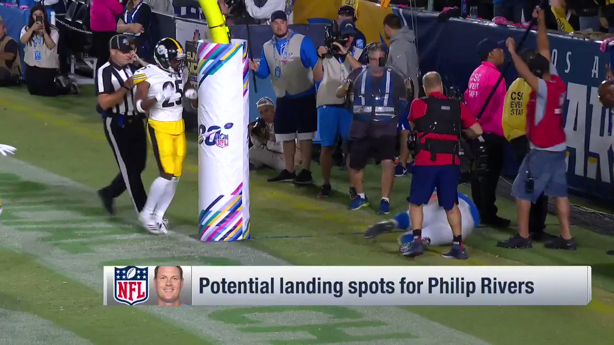 From NFL Now: The #Colts appear to make the most sense for former #Chargers QB Philip Rivers, while the #Raiders loom as an interesting option, as well.