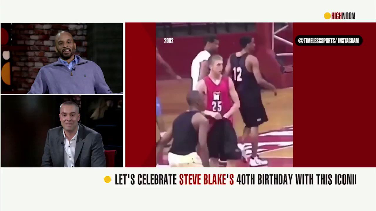 Happy Birthday Steve Blake! Let\s celebrate it the High Noon way 