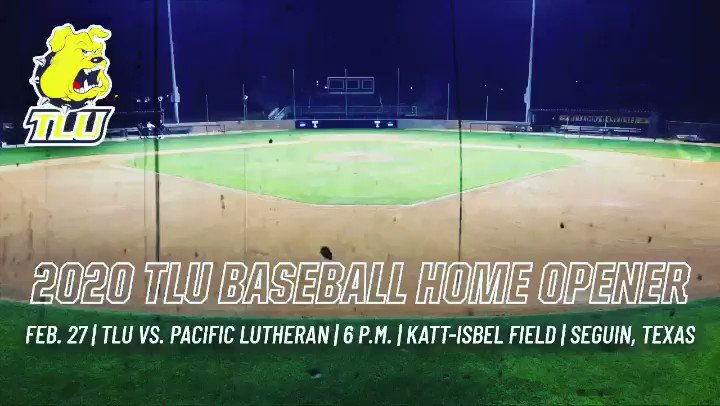 Tlu Bulldogs On Twitter Gameday No 23 Texas Lutheran Hosts Golutes Tonight At 6 P M In The 2020 Tlu Baseball Home Opener At Katt Isbel Field D3b Scacbsb Tlubulldogs Tlubaseball Pupsup Https T Co Mvjhpdhsdp