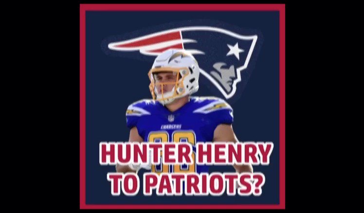 HUNTER HENRY TO PATS? HOW WILL THIS HELP BRADY?? #Patriots #pats #nepats #NFL #TomBrady #NFLCombine #hunterhenry