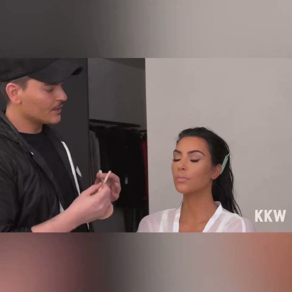See the full Mrs. West Collection tutorial with @MakeupByMario and @KimKardashian on our IGTV! Shop the collection now to recreate Kim's wedding day look - only available on http://KKWBEAUTY.COM .
