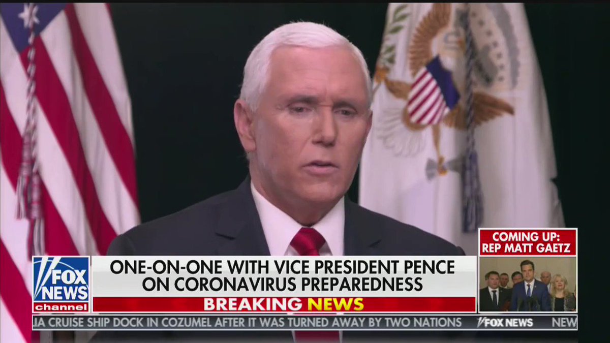 The risk of Coronavirus in the US remains low & it's a direct result of the unprecedented action of President @realDonaldTrump. The American people can remain confident, that we will bring the full resources of the federal government to bear to protect the people of this Country.