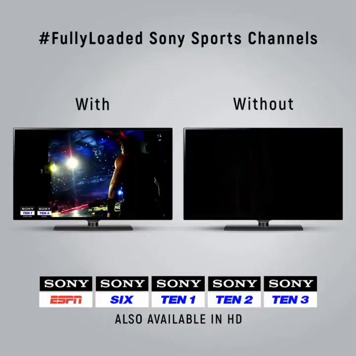 Sony Sports Channels 🆚 Your regular TV channels 📺There is no better combination. So we won't wait for you to name it! 😎#SonySports #Sports #FullyLoaded #WWE #EntertainmentPatakKe #BestOfSports #SportsUnlimited #GlobalSportingArena