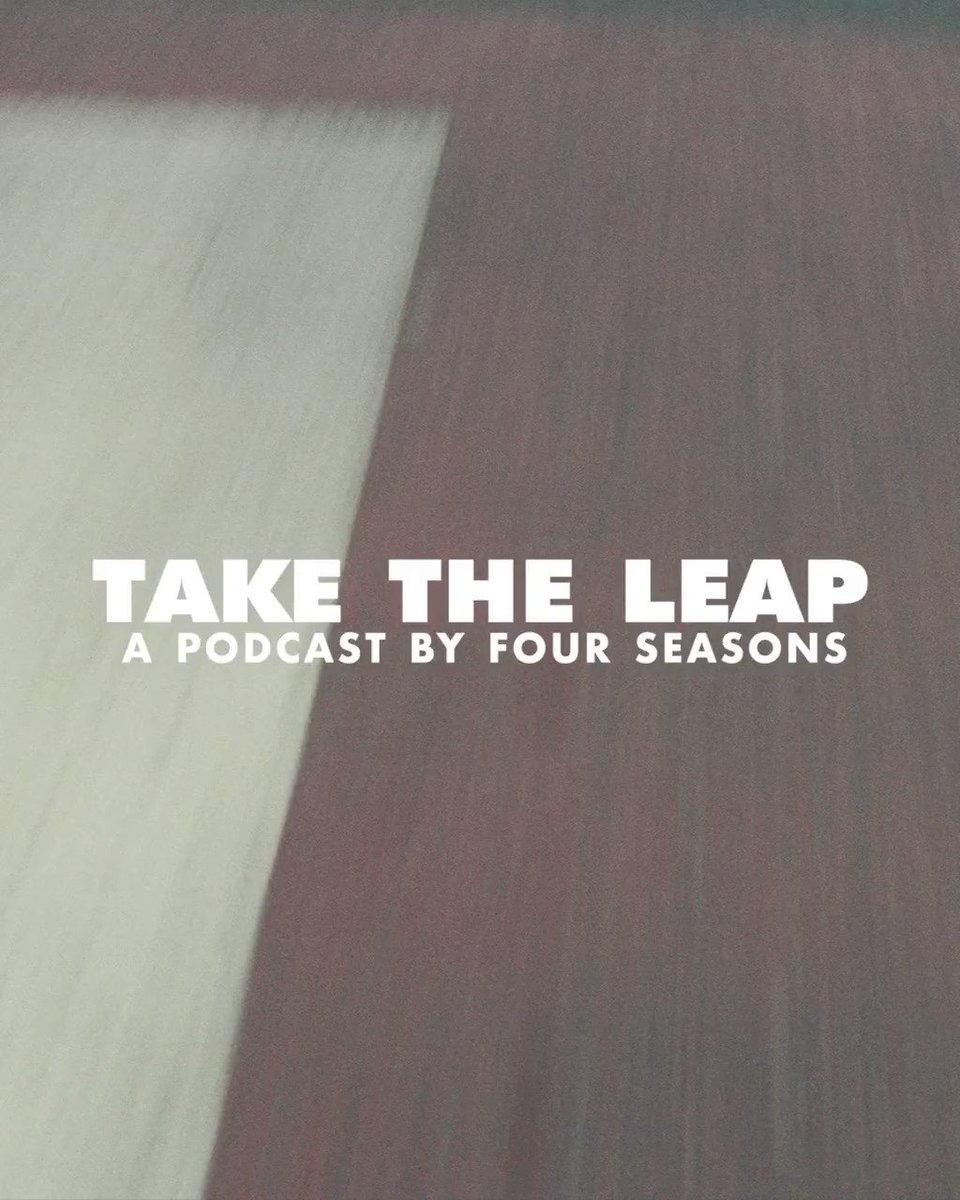 The universe has gifted us 366 days this year. To celebrate, we launched a podcast! Listen to the first ever episode of ‘Take The Leap’, conversations with extraordinary people talking about life-changing travel: https://t.co/ImbtbhtNm0 #FSTakeYourTime https://t.co/1LhSuTawUt