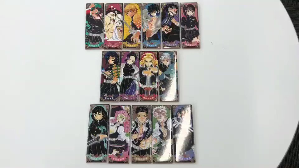 鬼滅の刃　絵札缶バッジ　ジャンプショップ 鬼滅の刃 絵札缶バッジ ジャンプショップ ジャンプショップ JUMP