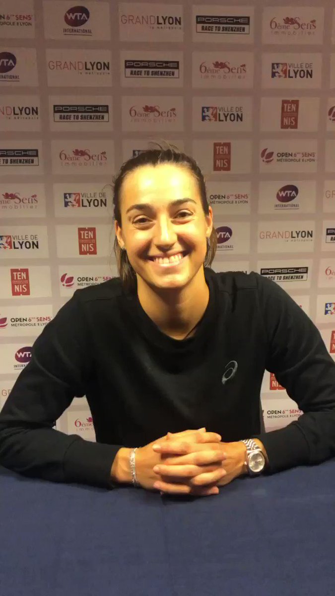 Caroline Garcia @CaroGarcia