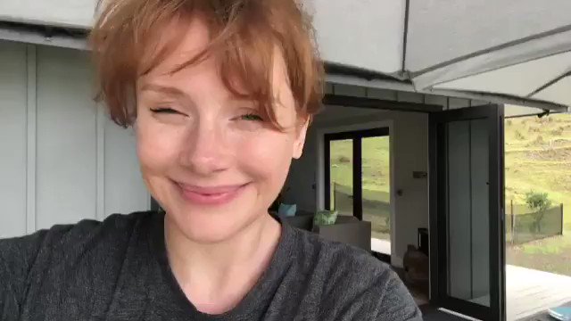 She is the cutest birthday girl ever!! happy birthday bryce dallas howard, stay cute and happy wherever you go 