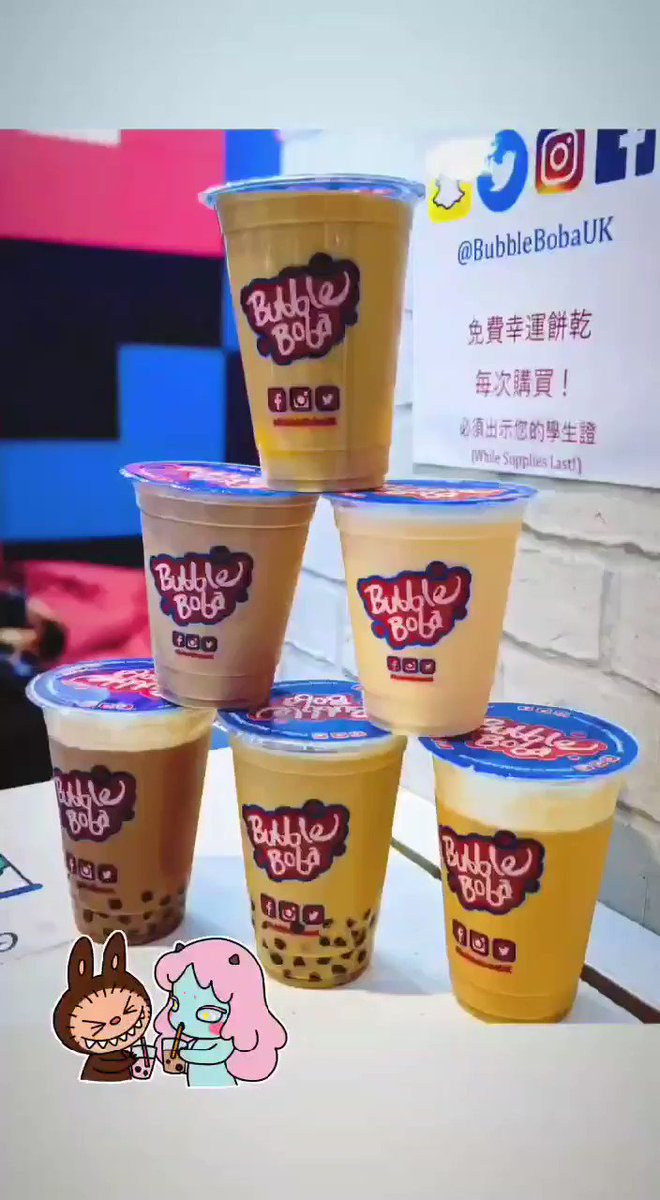 Bubble Boba on Twitter "BubbleTea BubbleBobaUK Boba 