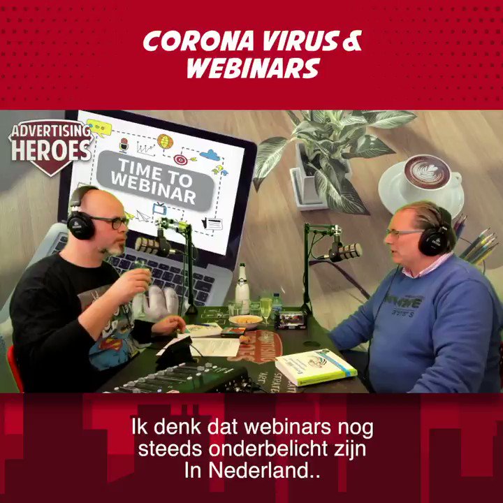 Videosnack - 🖥Webinars populairder door het #coronavirus 🆘
Met @robertmares68
En...zelfs Microsoft begint met cadeautjes te strooien. Bedankt voor de tip, @patrickgeerts
Kijk of luister de hele podcast via https://t.co/g3rr5ekkT7
#kennisiskracht #webinartips https://t.co/KOXOq6s06Z