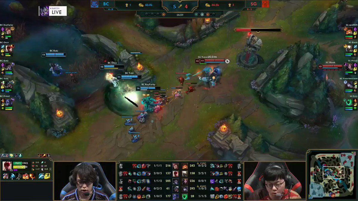 Ljl Sg Yutorimoyashi Yut Moyashi のキリングスプリー Sg バロンに繋げます Ljl Week 7 Game 2
